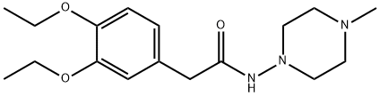 2-(3,4-diethoxyphenyl)-N-(4-methylpiperazin-1-yl)acetamide|