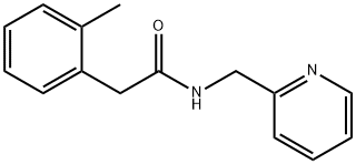 2-(2-methylphenyl)-N-(pyridin-2-ylmethyl)acetamide,898137-41-2,结构式