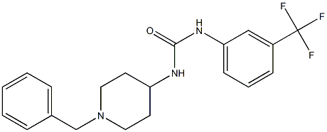 1-(1-benzylpiperidin-4-yl)-3-[3-(trifluoromethyl)phenyl]urea