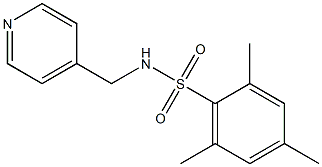 2,4,6-trimethyl-N-(pyridin-4-ylmethyl)benzenesulfonamide