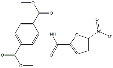dimethyl 2-[(5-nitrofuran-2-carbonyl)amino]benzene-1,4-dicarboxylate