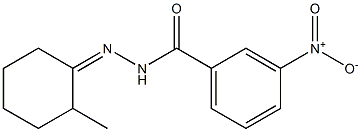  N-[(Z)-(2-methylcyclohexylidene)amino]-3-nitrobenzamide