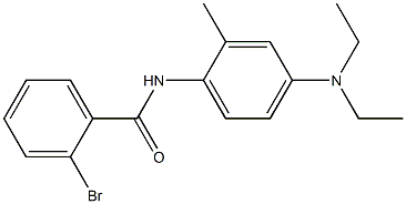 2-bromo-N-[4-(diethylamino)-2-methylphenyl]benzamide