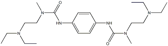 1-[2-(diethylamino)ethyl]-3-[4-[[2-(diethylamino)ethyl-methylcarbamoyl]amino]phenyl]-1-methylurea