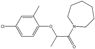  1-(azepan-1-yl)-2-(4-chloro-2-methylphenoxy)propan-1-one