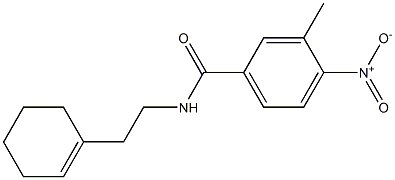 N-[2-(cyclohexen-1-yl)ethyl]-3-methyl-4-nitrobenzamide