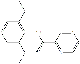  N-(2,6-diethylphenyl)pyrazine-2-carboxamide
