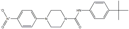 N-(4-tert-butylphenyl)-4-(4-nitrophenyl)piperazine-1-carboxamide
