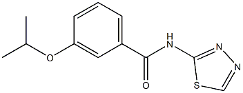 3-propan-2-yloxy-N-(1,3,4-thiadiazol-2-yl)benzamide