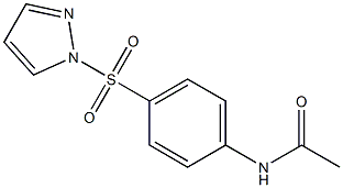 N-(4-pyrazol-1-ylsulfonylphenyl)acetamide|