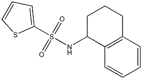 N-(1,2,3,4-tetrahydronaphthalen-1-yl)thiophene-2-sulfonamide