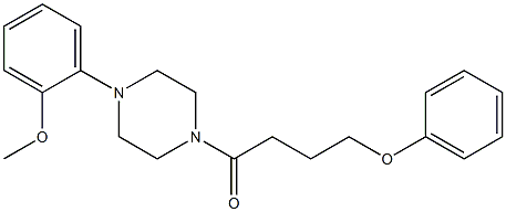  1-[4-(2-methoxyphenyl)piperazin-1-yl]-4-phenoxybutan-1-one