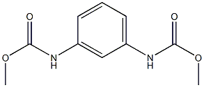 methyl N-[3-(methoxycarbonylamino)phenyl]carbamate Structure