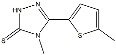 4-methyl-3-(5-methylthiophen-2-yl)-1H-1,2,4-triazole-5-thione