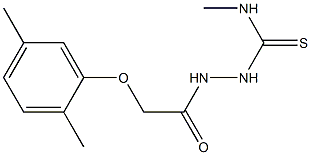 1-[[2-(2,5-dimethylphenoxy)acetyl]amino]-3-methylthiourea