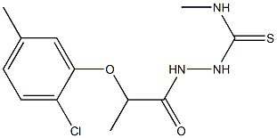 1-[2-(2-chloro-5-methylphenoxy)propanoylamino]-3-methylthiourea