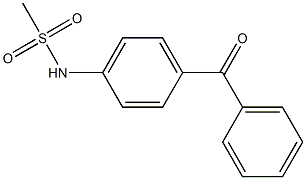 N-(4-benzoylphenyl)methanesulfonamide