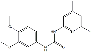  1-(3,4-dimethoxyphenyl)-3-(4,6-dimethylpyridin-2-yl)urea