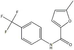  5-methyl-N-[4-(trifluoromethyl)phenyl]furan-2-carboxamide