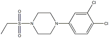 1-(3,4-dichlorophenyl)-4-ethylsulfonylpiperazine