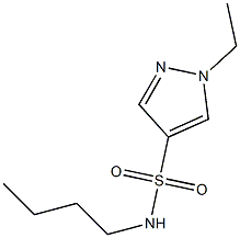 N-butyl-1-ethylpyrazole-4-sulfonamide