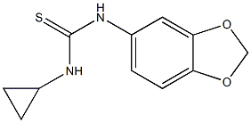 1-(1,3-benzodioxol-5-yl)-3-cyclopropylthiourea