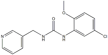  1-(5-chloro-2-methoxyphenyl)-3-(pyridin-3-ylmethyl)urea