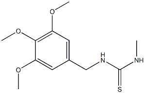1-methyl-3-[(3,4,5-trimethoxyphenyl)methyl]thiourea