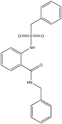 N-benzyl-2-(benzylsulfonylamino)benzamide