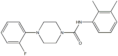 N-(2,3-dimethylphenyl)-4-(2-fluorophenyl)piperazine-1-carboxamide