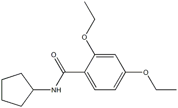 N-cyclopentyl-2,4-diethoxybenzamide