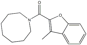 azocan-1-yl-(3-methyl-1-benzofuran-2-yl)methanone