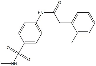 2-(2-methylphenyl)-N-[4-(methylsulfamoyl)phenyl]acetamide|