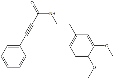 N-[2-(3,4-dimethoxyphenyl)ethyl]-3-phenylprop-2-ynamide