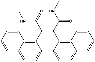  N,N'-dimethyl-2,3-dinaphthalen-1-ylbutanediamide
