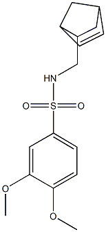  N-(5-bicyclo[2.2.1]hept-2-enylmethyl)-3,4-dimethoxybenzenesulfonamide