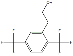 2-(2,5-bis(trifluoromethyl)phenyl)ethanol Structure