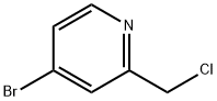 4-bromo-2-(chloromethyl)pyridine 化学構造式