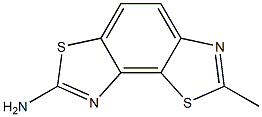Benzo[1,2-d:3,4-d]bisthiazol-7-amine, 2-methyl- (9CI) 化学構造式