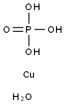 りん酸/銅(II)/水和物,(2:3:3) 化学構造式