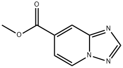 methyl [1,2,4]triazolo[1,5-a]pyridine-7-carboxylate Struktur