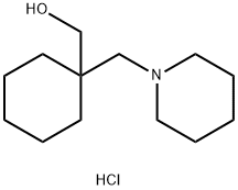 (1-(哌啶-1-基甲基)环己基)甲醇盐酸盐 结构式