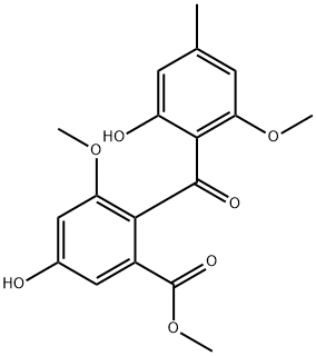 单甲基硫赭曲菌素 结构式