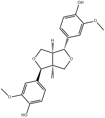 (-)-Epipinoresinol Struktur