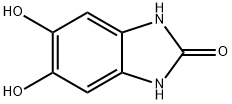 2-Benzimidazolinone,5,6-dihydroxy-(6CI) Structure