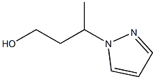 3-(1H-吡唑啉-1-YL)丁烷-1-醇 结构式