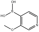 3-METHOXYPYRIDINE-4-BORONIC ACID Structure