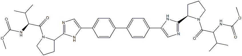 达卡它韦杂质 4,1009107-27-0,结构式