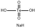 テルル（VI）酸ナトリウム  化学構造式