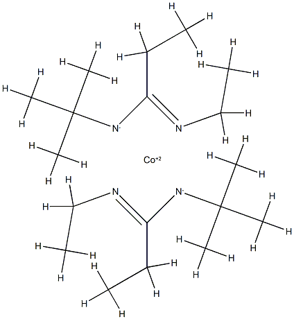 BIS(N-T-BUTYL-N'-ETHYLPROPANIMIDAMIDATO)COBALT(II),1011477-51-2,结构式